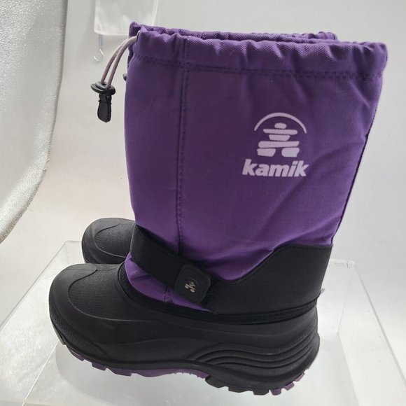 Kamik Rocket Boots Cold Weather Childrens Unisex Boots Purple Size 5‎ Youth - Picture 1 of 11